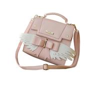 DOITOOL Single-shoulder Bag with Bow Decoration Fashionable Pu Material Smooth Turning and Not Easy to Drop for Women for Date and Casual Use