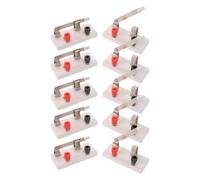 DOITOOL Single Throw Electrical Switch with Insulated Shell and Metal Contacts 10pcs Stable Operation and Easy Disassembly, Teaching Lab Switch for Science Lessons for Students