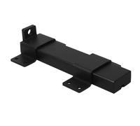 DOITOOL Sliding Door Latch with Padlock Hole - Adjustable Heavy-Duty Slide Bolt Lock for Wooden Fence Barn Gate Shed Patio Outdoor Security