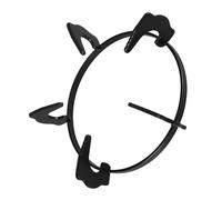 DOITOOL Slip Cast Iron Stove Bracket Gas Cooker Pan Rack Wok Stand Easy Installation Kitchen Essential