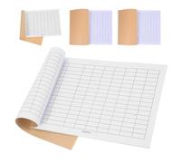 DOITOOL Small Business Accounting Ledger Book and Streamlined Bookkeeping 4pcs White Paper Notebooks with User Friendly Layout for Home and Office Financial Expense Tracking