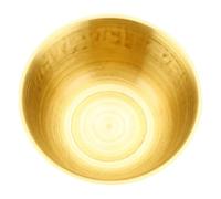 DOITOOL Small Copper Water Offering Bowl for Buddha Worship Temple Sacrificial Rice Bowl with Carved Pattern Home Decorative Accessory Copper Vessel for Prayer and Meditation