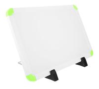 DOITOOL Small Magnetic Whiteboard with Stand Double-Sided Dry Wipe Desk Board for Notes Multifunctional Board for Writing and Remembering in the Office and
