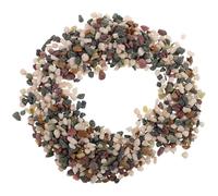 DOITOOL Small Pebbles Decorative River Rocks Reliable Space Saving Design Natural Stream Stones Pebbles Elegant Realistic Gravel Aquarium Landscaping Stone for Indoor Plants Small