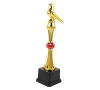 DOITOOL Small Plastic Award Trophy for Sports Competitions Lightweight Game Winner Prize for Teens Creative Desktop Model for Football Basketball Talent Shows School and Office Recognition