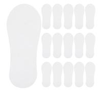 DOITOOL Sock Inserts Appearance Paper Cardboard White 100pcs Storage Display Accessories for Short Socks for Large-Scale Use in Factories