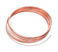 DOITOOL Soft Square Copper Wire for Jewelry Making Meters Crafting Wire for DIY Beading and Art Projects