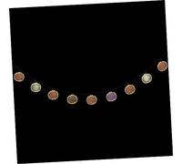 DOITOOL Solar Lantern String Lights Iron Art Decorative Outdoor String Lights for Garden Festival Party Creative Prop