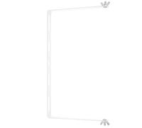 DOITOOL Solar Panel Mounting Bracket with Robust Design Iron U-Shaped Construction for Outdoor Photovoltaic Panels and LED Floodlight Installation