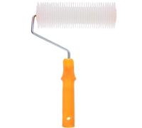 DOITOOL Spiked Roller Brush for Self Levelling Floor Paint 33Cm Latex Floor Roller with Comfortable Handle for Smooth Surface Finishing