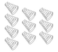 DOITOOL Stainless Steel Battery Springs Compact High Durability Metal Springs 10pcs for Battery Charger and Remote Control, Suitable for Daily Maintenance and Outdoor Activities