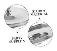 DOITOOL Stainless Steel Beer Tower Cap Replacement Cocktail Dispenser Lid for Mimosa Margarita Beverage Towers Stylish Home Bar Cover for Parties and Events