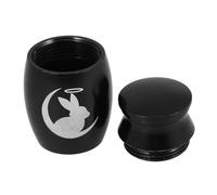 DOITOOL Stainless Steel Bunny Urn Pet Memorial Keepsake Urn Rabbit Small Metal for Ashes