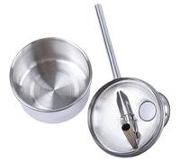 DOITOOL Stainless Steel Ceramic Painting Sprayer 200ml Silver Glazing Pot