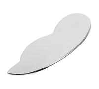 DOITOOL Stainless Steel Creative 304 Scraping Board Silver Wear-Resistant Smooth Surface Massage Scraping Tool for Body Relaxation