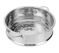 DOITOOL Stainless Steel Food Steamer Basket with Dual Handles 8.66In Kitchen Steaming Grid for Dumplings Buns Vegetables Suitable for Home and Restaurant