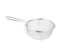 DOITOOL Stainless Steel Frying Basket for Pan with Folding Handles 2 Pcs Chip Basket for Frying and Blanching Kitchen Wire Mesh Strainer 12.8 X 7.7 X 3.3 Inch