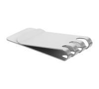 DOITOOL Stainless Steel Money Clip for Men and Women with Large Storage Capacity and Thin Lightweight Design, Stylish Minimalist Cash Clip Wallet for Everyday Use