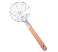 DOITOOL Stainless Steel Oil Filter Strainer with Long Handle Diameter Kitchen Colander Spoon for Frying French Fries Vegetables Meats Cooking Tool Food Grade Mesh