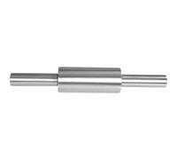 DOITOOL Stainless Steel Rolling Pin Silver for Baking Dough Roller with Non-Stick and Odour Resistant Design for Fudge and Pies in Bakeries