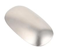 DOITOOL Stainless Steel Soap Odor Remover Bar for Kitchen Cooking Smell Removal, Square Stainless Steel Deodorizer Tool for Garlic Fish Onion, Silver Odor Absorbing Soap