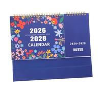 DOITOOL Standing Desktop Calendar with Thick Smooth Paper for Planning Language Learning Integration Monthly Flip Planner for Home Office School Scheduling