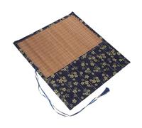 DOITOOL Stationery Pencil Roll Bag Portable Calligraphy Brush Pen Storage Organizer Cloth Material Fashionable Design for Artists Students and Painting Enthusiasts Floral