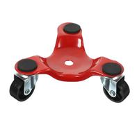 DOITOOL Steel Tri-Dolly, 3 Wheel Mover's Dolly for Moving Furniture, Appliances, Cabinet, Table, Piano, 200 KG Load Capacity, Heavy Furniture Moving Rollers Leg