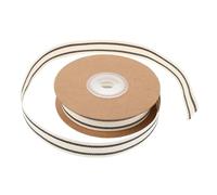 DOITOOL Striped Cotton Belt for Birthday Wedding and Valentine's Day for DIY Sewing Crafting and Package Decoration Use As Decorative Ribbon for Home Decor Fashion Accessories