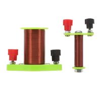 DOITOOL Teaching Solenoid Coil Induction Coil for Physics Teaching with Plastic and Metal Materials, Reliable Functional Features for University and High School Physics Courses