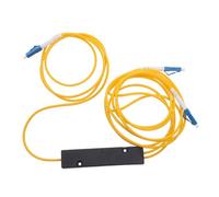DOITOOL Telecom-grade Lc Fused Fiber Optic Splitter for High-speed Network Expansion Compact Optical Cable Adapter with Precision Signal Transmission for Systems Gaming Consoles and Office