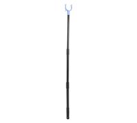 DOITOOL Telescopic Stainless Steel Laundry Drying Rod with Plastic Fork Head 55-110Cm Extendable Clothes Hanger Pole for Wardrobe and Indoor Drying