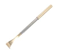 DOITOOL Telescoping Back Scratcher with Multi-Functional Design and Massage Tool Made of Brass and Stainless Steel for Reaching Difficult Spots, Stylish and Portable for Relaxation