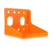 DOITOOL Thickened Pe Salt Lick Holder Box for Sheep and Cattle, Sturdy Fodder Storage Container Suitable for Home and Commerce Livestock Farms with Orange Design