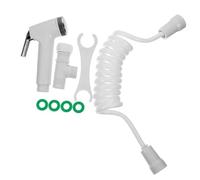 DOITOOL Toilets Handheld Sprayers Bathroom Sprayer Nozzle White Resistant to High Pressure Fine Craftsmanship Easy to Store