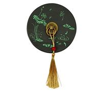 DOITOOL Traditional Chinese Inkstone with Lid Summer Natural Stone for Calligraphy and Sumi Drawing for Beginners and Calligraphy Enthusiasts