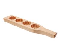 DOITOOL Traditional Wooden Moon Cake Mold with Beautiful Pattern Design, Washable and Convenient to Demould, for Mid-Autumn Festival Baking and Holiday Pastry Making