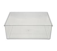 DOITOOL Transparent Hamster Bath Container Large Pet Bathtub for Small Animals Chinchilla Bathroom Toilet Digging Box Easy to Clean Plastic