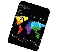 DOITOOL Travel Luggage Case Cover Protector with Two Side Zipper, Polyester and Spandex Material, Unique Design Suitcase Cover for Holiday Travel and Airport Use, Size XL