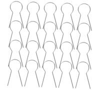 DOITOOL Tungsten Wire Burning Needles for Creating Ceramic Jewelry and Home Decor R-Shaped 100pcs High-Temperature Kiln Accessories for Pottery Kiln Tools Supplies Suitable