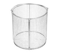 DOITOOL Ultrasonic Cleaning Basket Stainless Steel with Dip-and-drain Design Heat Resistant Mesh Basket and Small Metal Components Cleaning for Delicate Small Parts for Industrial Tasks