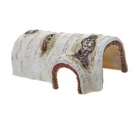 DOITOOL Unique Turtle Hiding Cave Lizard Climbing Platform Pet Props Resin Natural and Fresh Style Reptile Shelter Warm Environment Reduce Daylight for Small Pets