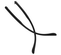 DOITOOL Universal Glasses Temple Replacement Arms, Tr90 Black Pair | Eyeglasses Spare Parts, Lightweight Nonslip Design, Comfortable Wear, Fashion Style, for Glasses