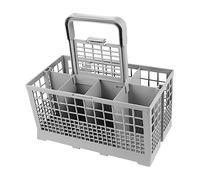 DOITOOL Universal Kitchen Dishwasher Cutlery Drain Basket Silverware Storage Box Replacement Organizer for Household Sink and Cabinet Use