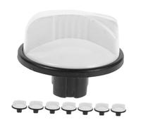 DOITOOL Universal Washer Knobs Set 8pcs Plastic Timer Knobs for Semi-automatic Washing Machine
