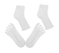 DOITOOL UV Nail Protector Foot Covers, Nail Lamp Foot Protector, Breathable Cloth, Quick Slip-On Design, Salons, Fits Most Women’S Feet