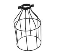DOITOOL Vintage Black Iron Lamp Shade Birdcage Design Decorative Cover for Bare Bulb Chandeliers Wall Sconces Hotel Home Restaurant Pendant Light Replacement