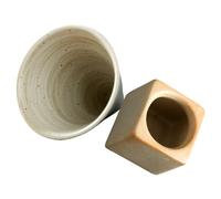 DOITOOL Vintage Coffee Cup Japanese Retro Style Ceramic Mug for Cappuccino Breakfast Use at Home