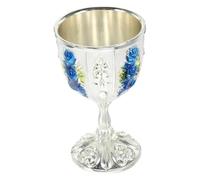 DOITOOL Vintage for Drinking with Anti-Drop and Cup Design Iron Small Wine Stylish and Sturdy Home Use and Table Decor