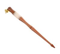 DOITOOL Vintage Wooden Oblique Calligraphy Pen Holder with Flange for English Script Copperplate Writing Smooth Dip Pen Handle for Beginners Easy to Design